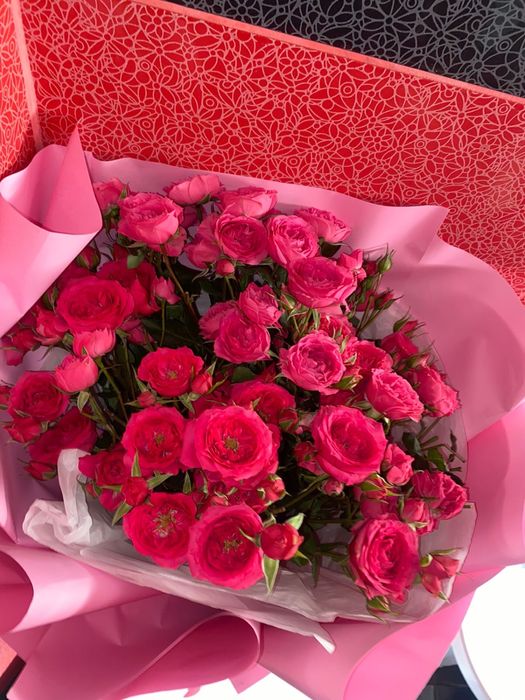 цветы красивые вчера вечером получила