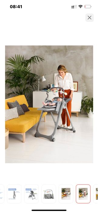 Детский стульчик для кормления CHICCO POLLY MAGIC RELAX