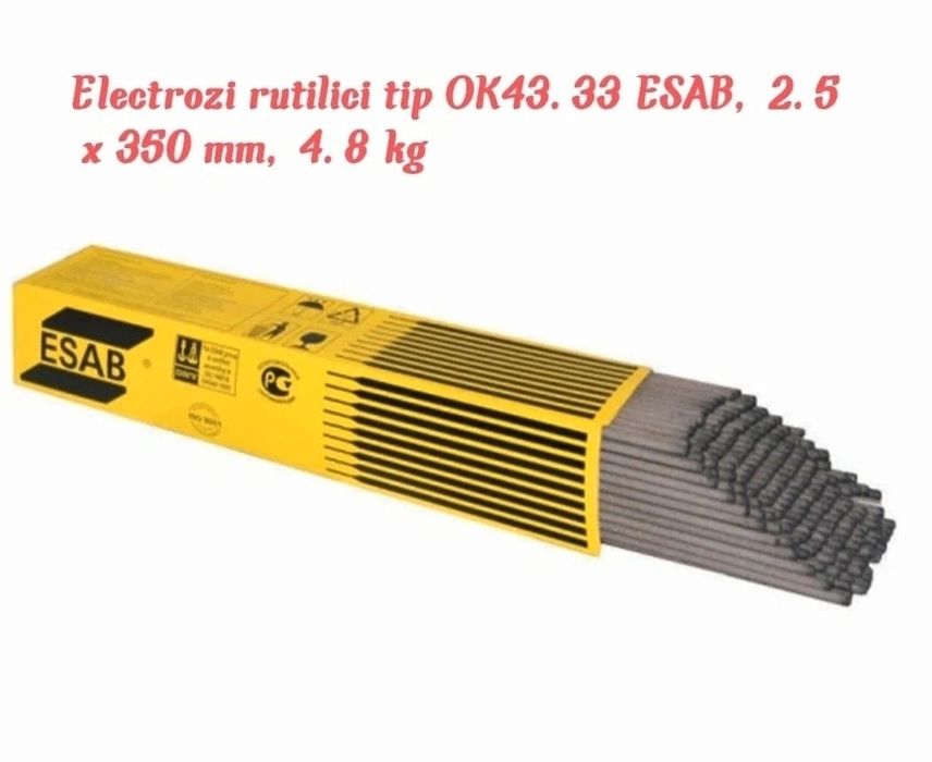 Electrozi ESAB 2.5  supertit 4.8 kg
