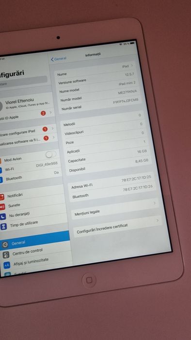 Vand Ipad mini 2