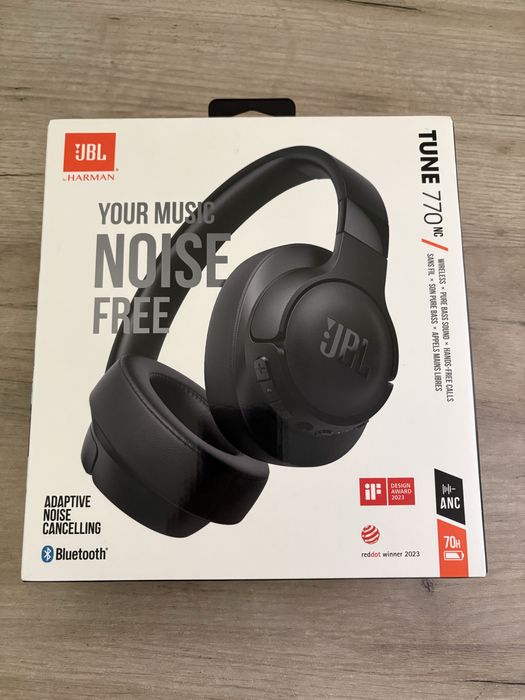Căști bluetooth JBL Tune 770NC (aproape noi)