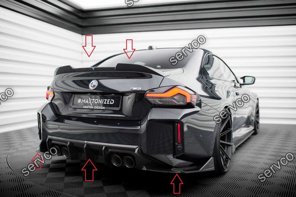 Pachet Set Body kit tuning Carbon Bmw Seria M2 G87 2023- v7 - Maxton