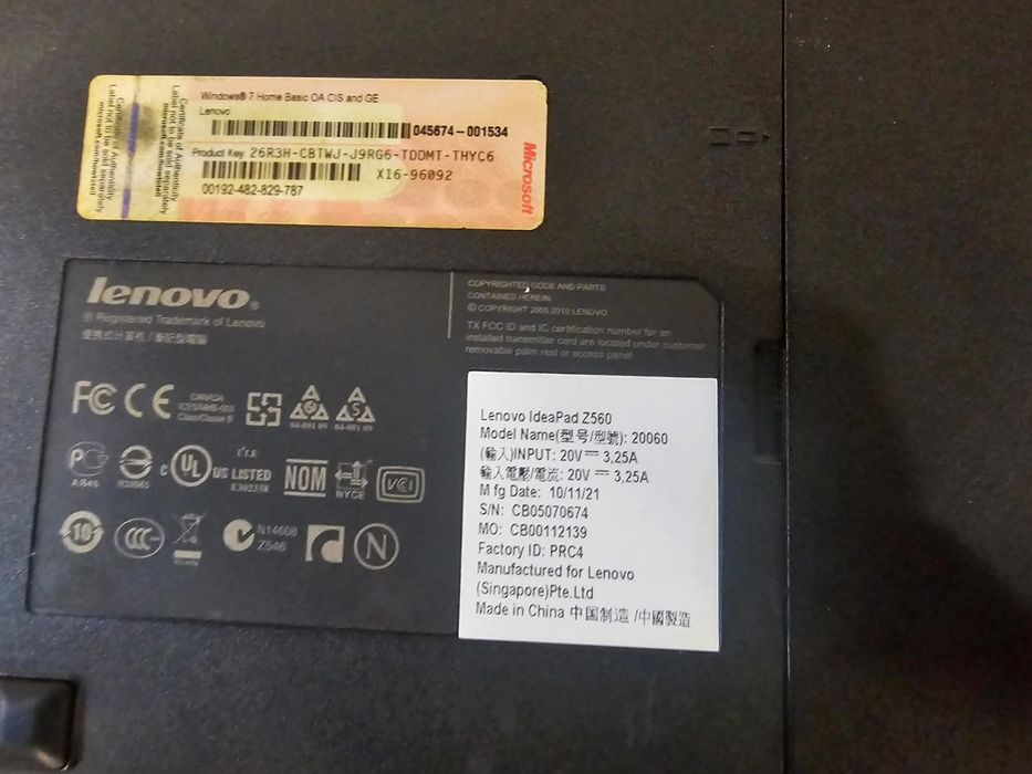 Продам ноутбук lenovo core i5