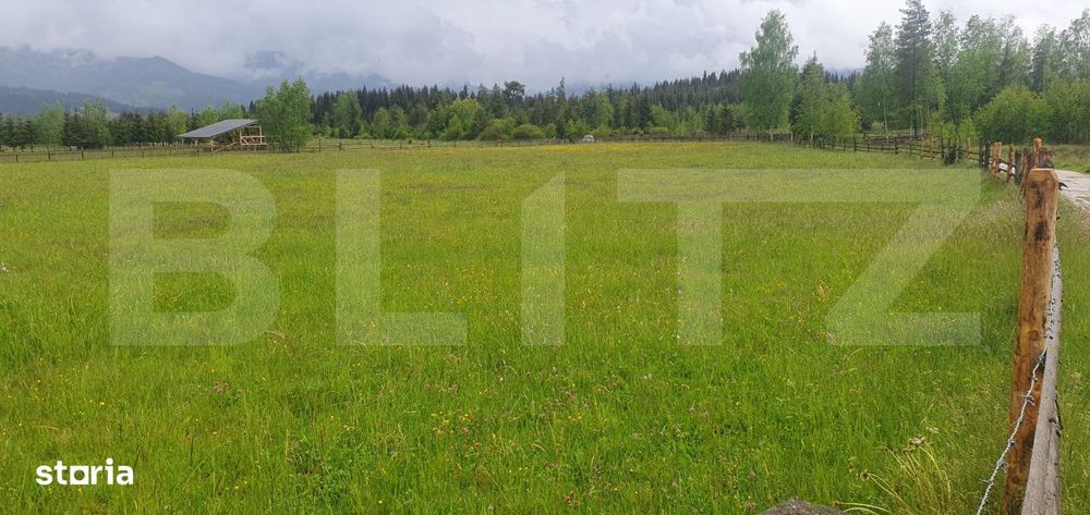 Teren extravilan, 6200 mp, zona Saru Dornei - Vatra Dornei