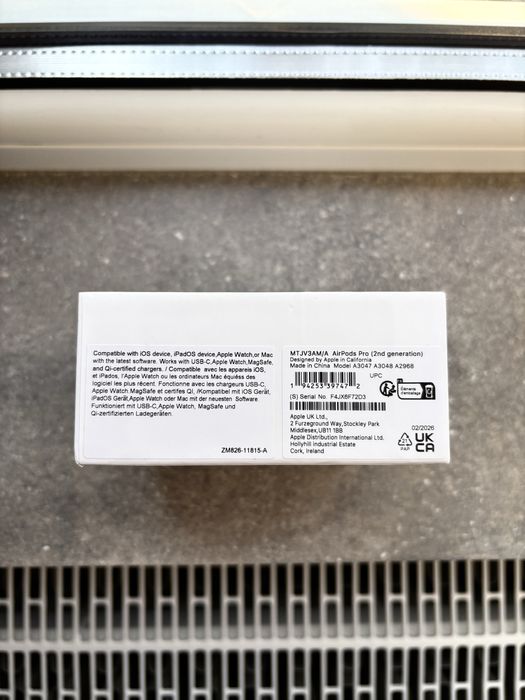AirPods Pro 2 USB-C originale, SIGILATE, factura + garantie Apple 2027