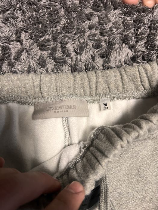 essentials pants gray