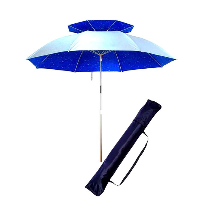 Зонт пляжный двухъярусная, туристическая и для рыбалки