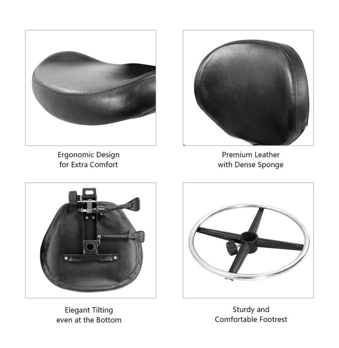 Scaun de birou, din piele