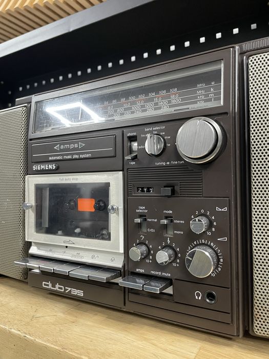 Casetofon boombox siemens club 735