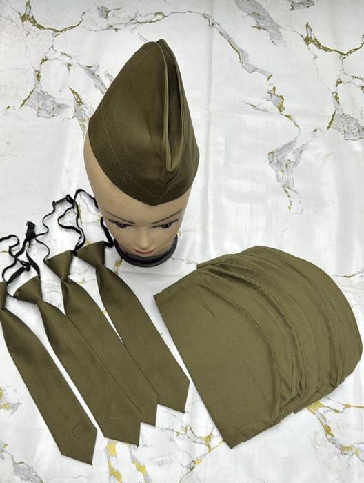 Пилотка галстук военные