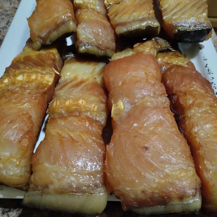 Сом копченый, домашнее натуральное копчение