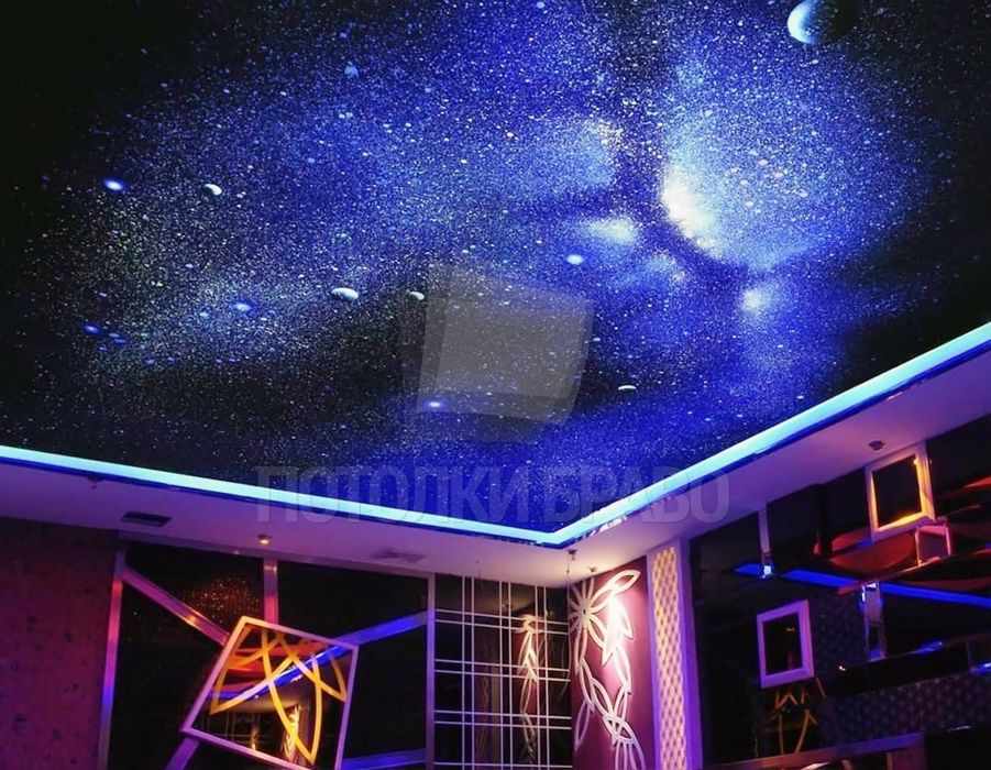 Натяжной потолок премиум мсд