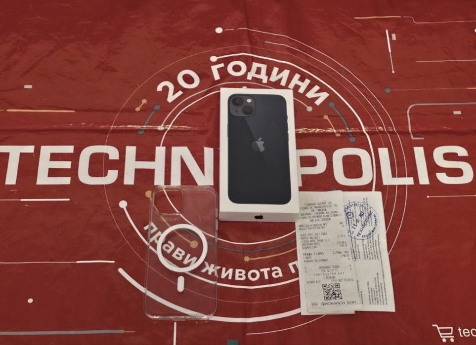 128GB iPhone 13 Технополис 2024г. Midnight | Черен