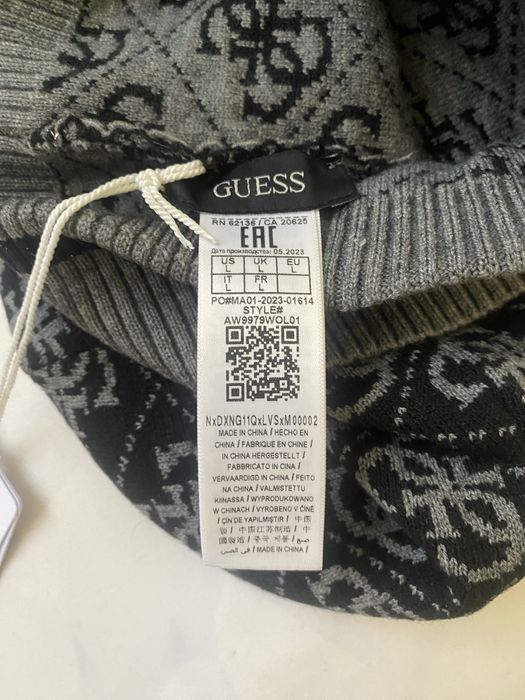 GUESS шапка тип плетиво