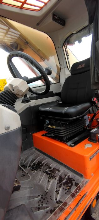 JLG 4017 PS 2013 - 5250 ore CLIMA Caterpillar TH417 telehandler Manitou 17 metri 4 tone