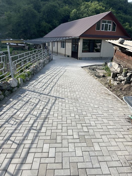 Укладка брусчатки , брусчатка плитка