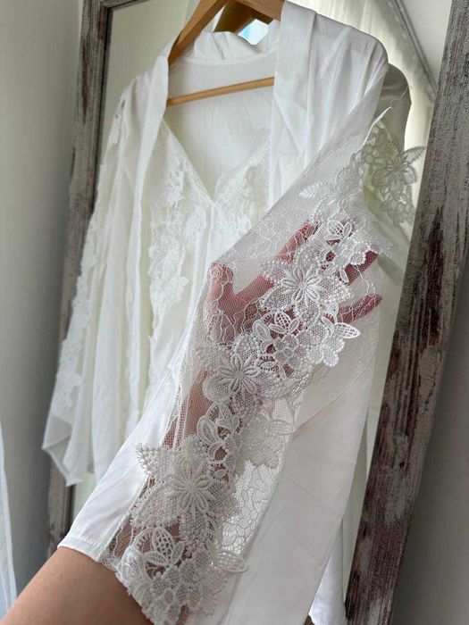 комплект халат и неглиже