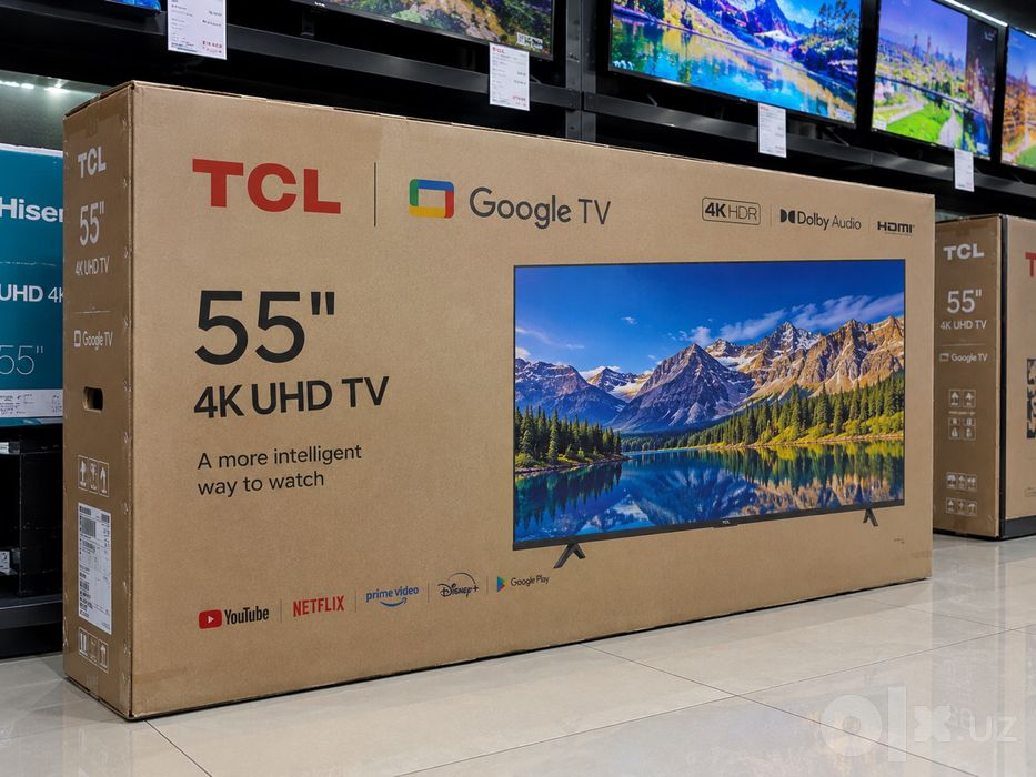 Телевизоры TCL 55 smart tv супер скидка со склада доставка бесплатно