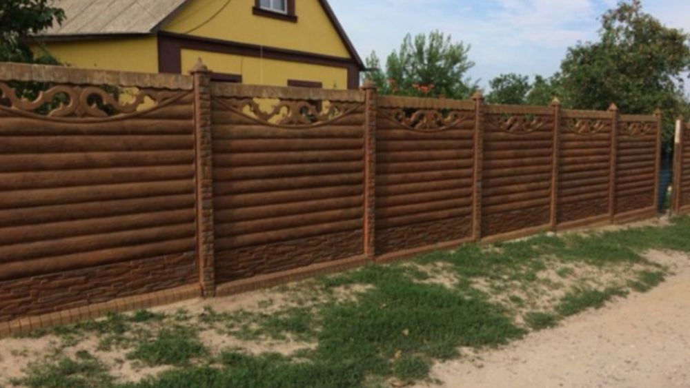 gard placi beton armat