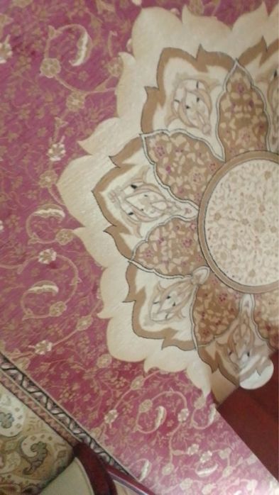 Ковер бордовый Турция