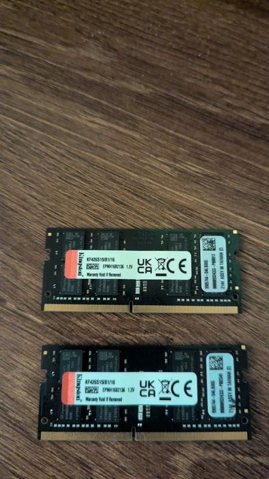 Fury Kingston 32gb ram 2667mhz