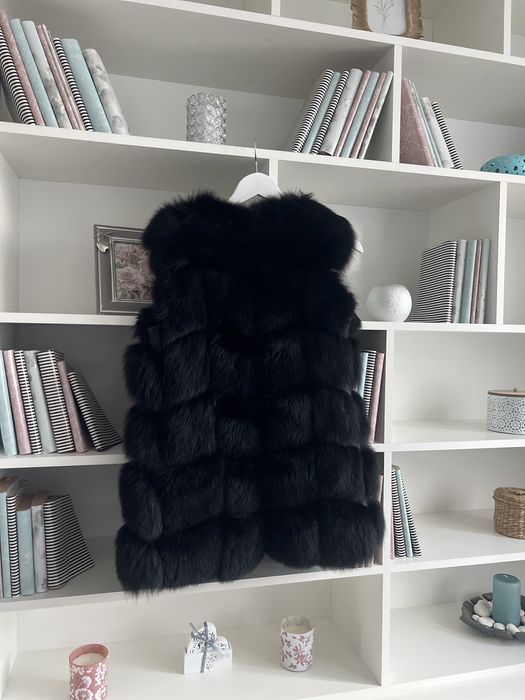 Vesta blană naturală