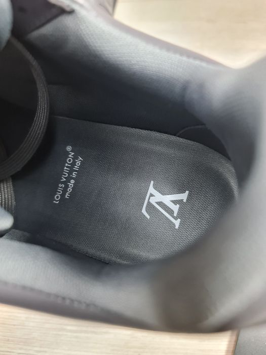 Sneakers-Louis-Vuitton-Gri-Noi-Marimea-43-Poze-Reale-Piele-Naturala-Calitate-Premium
