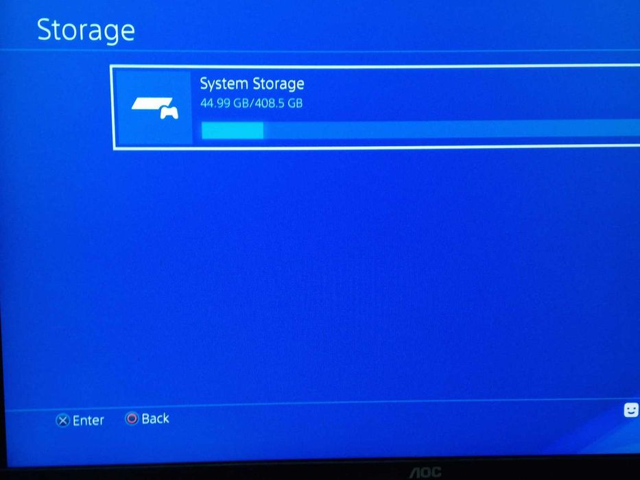 Playstation 4 500GB с един джойстик + игра FC24