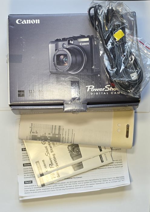 Aparat foto Canon Powershot G9 12.1 mega pixels  - impecabil