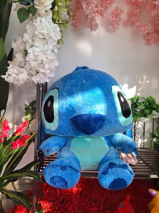 Плюшен Стич + ПОДАРЪК, Плюшена играчка Stitch, Голям Стич