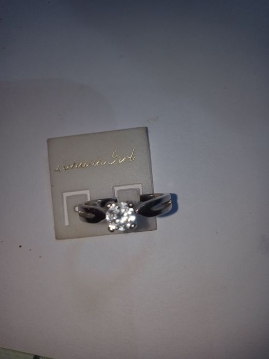 Кольца серебро 925 пробы с цирконием