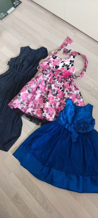 George, Clementine (САЩ) рокля и гащеризон за повод 5-6 г., като нова