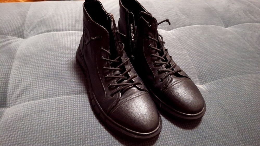 Продам ботинки из кожи