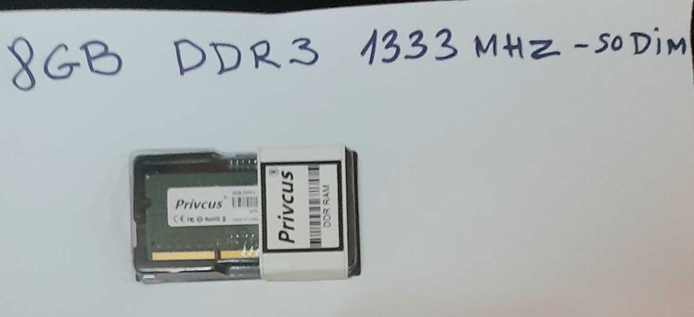 Рам памет за лаптоп DDR 3 - 8 GB - 1333 MHz