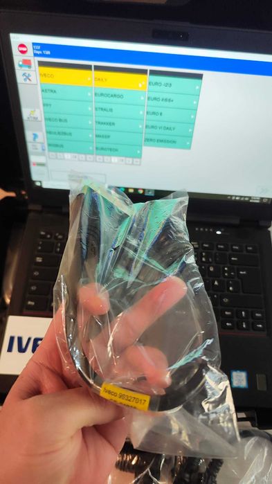 Promotie ! Kit Tester profesional Iveco, Eltrac ECI Inclus Versiune Pro Edition Update la zi (Laptop + cabluri incluse in pret) - stoc Romania