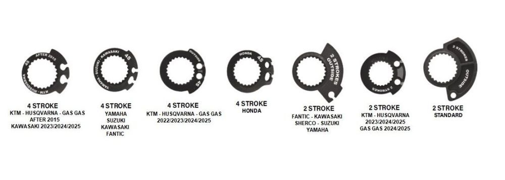 Mansoane Pro Grip PA070900RO Ktm SX 125, EXC 200