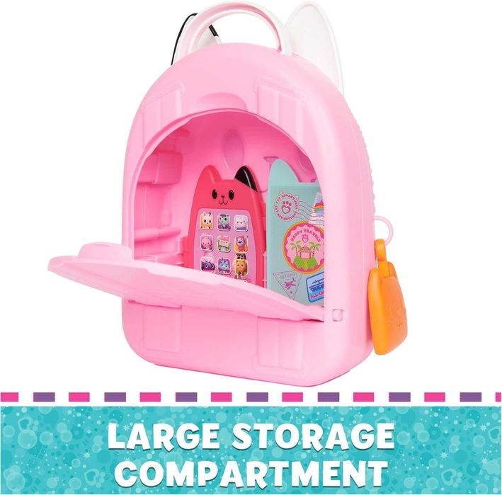 Gabbys Dollhouse Раничка с аксесоари 11 части Къщата за кукли на Габи