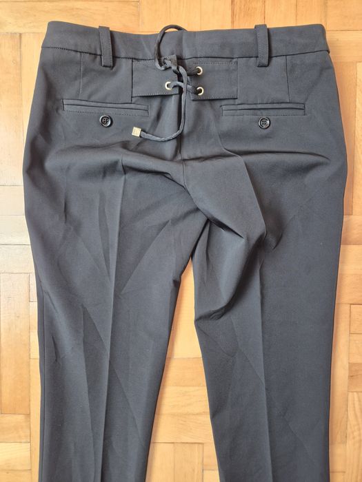 Pantaloni lux Elisabetta Franchi, Eleganți, Made in Italy, Damă - 40