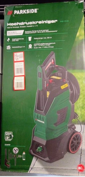 Aparat Spalare cu presiune parkside phd 170 d2 sigilat 2400w 170bar