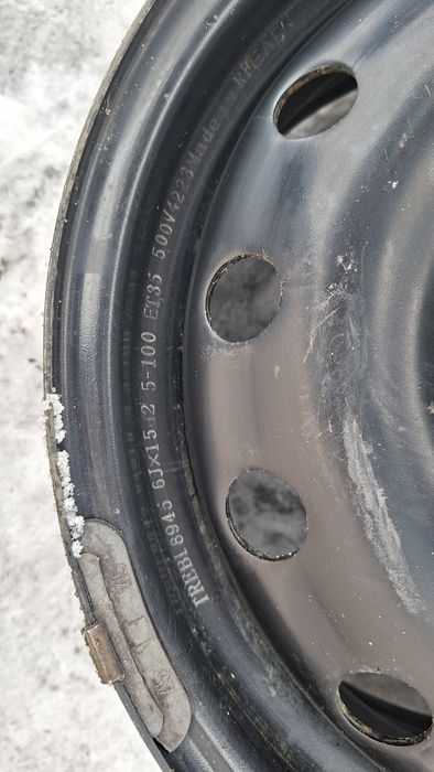 Диски на 15 штампованные 5-100