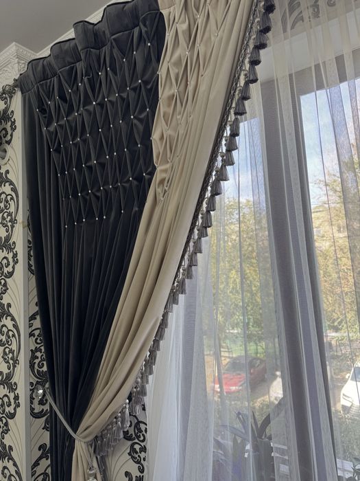Перде карнизбен бірге 35.000 б/у шымкент
