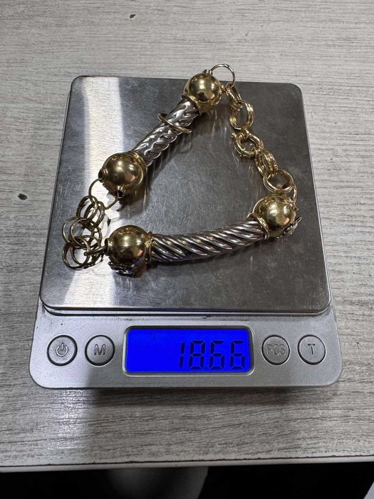 Дамска златна гривна 14 К 585/18,660 гр.