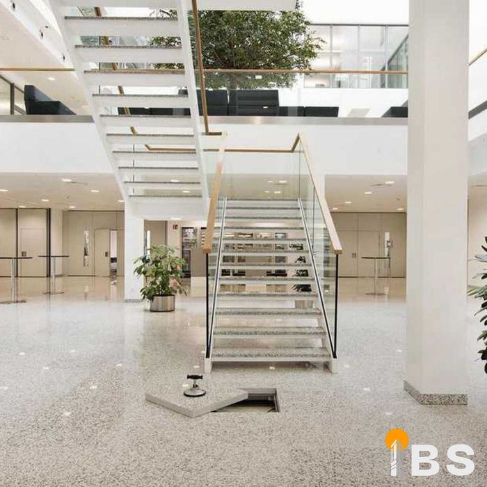 Фальшпол из сульфата кальция