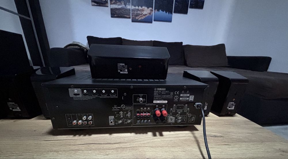 Receiver Yamaha HTR 2071 + boxe NS SW40