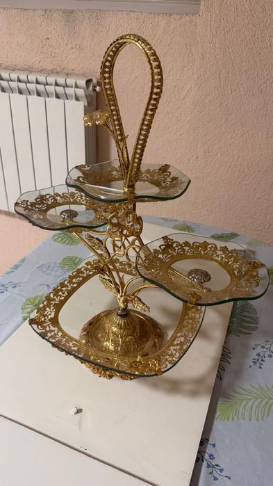 Менажница золот.цвет