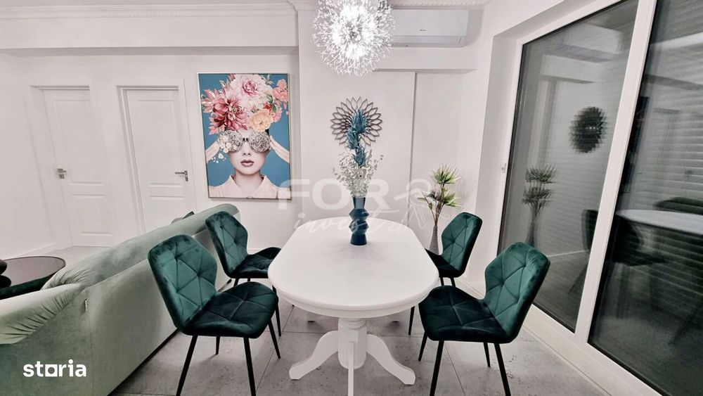 Apartament lux 3 camere de inchiriat in Luceafarul