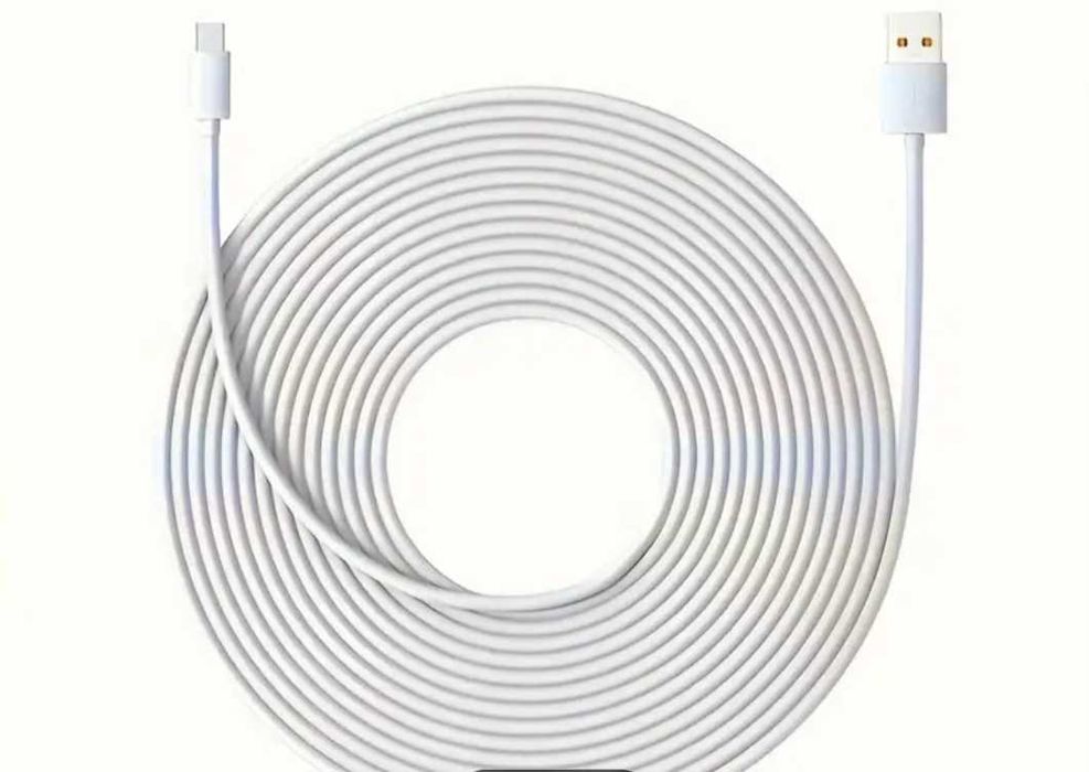 Екстра Дълъг Кабел за Удължаване от USB към Type-C с дължина 5м,