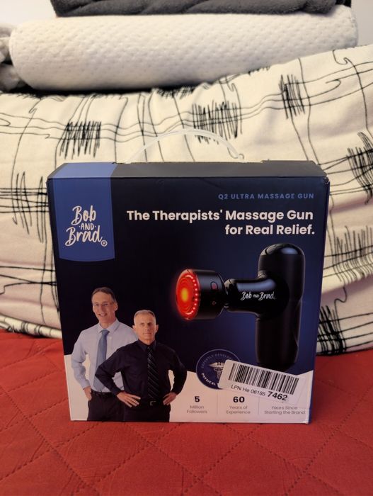 Bob and Brad Q2 Ultra pistol de masaj buzunar profund țesut încălzire cu infraroșu