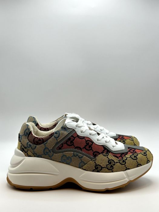 Gucci Rhyton Yellow Multicolor Sneakers