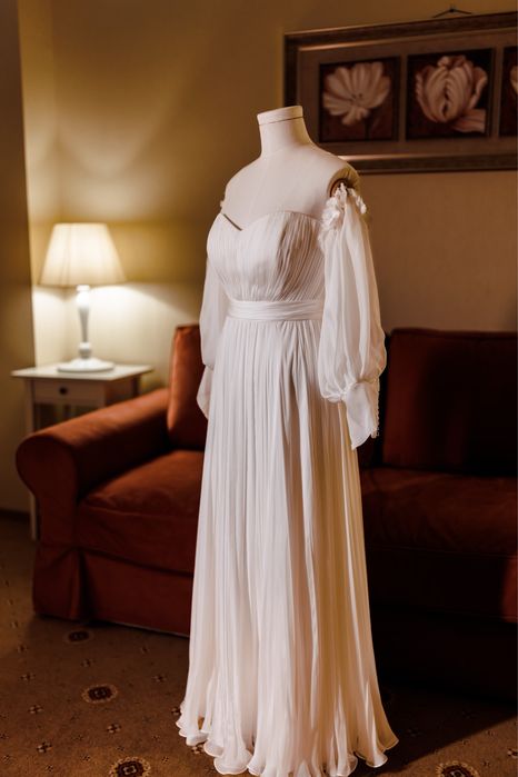 Rochie de mireasa matase - Atelier Reverie